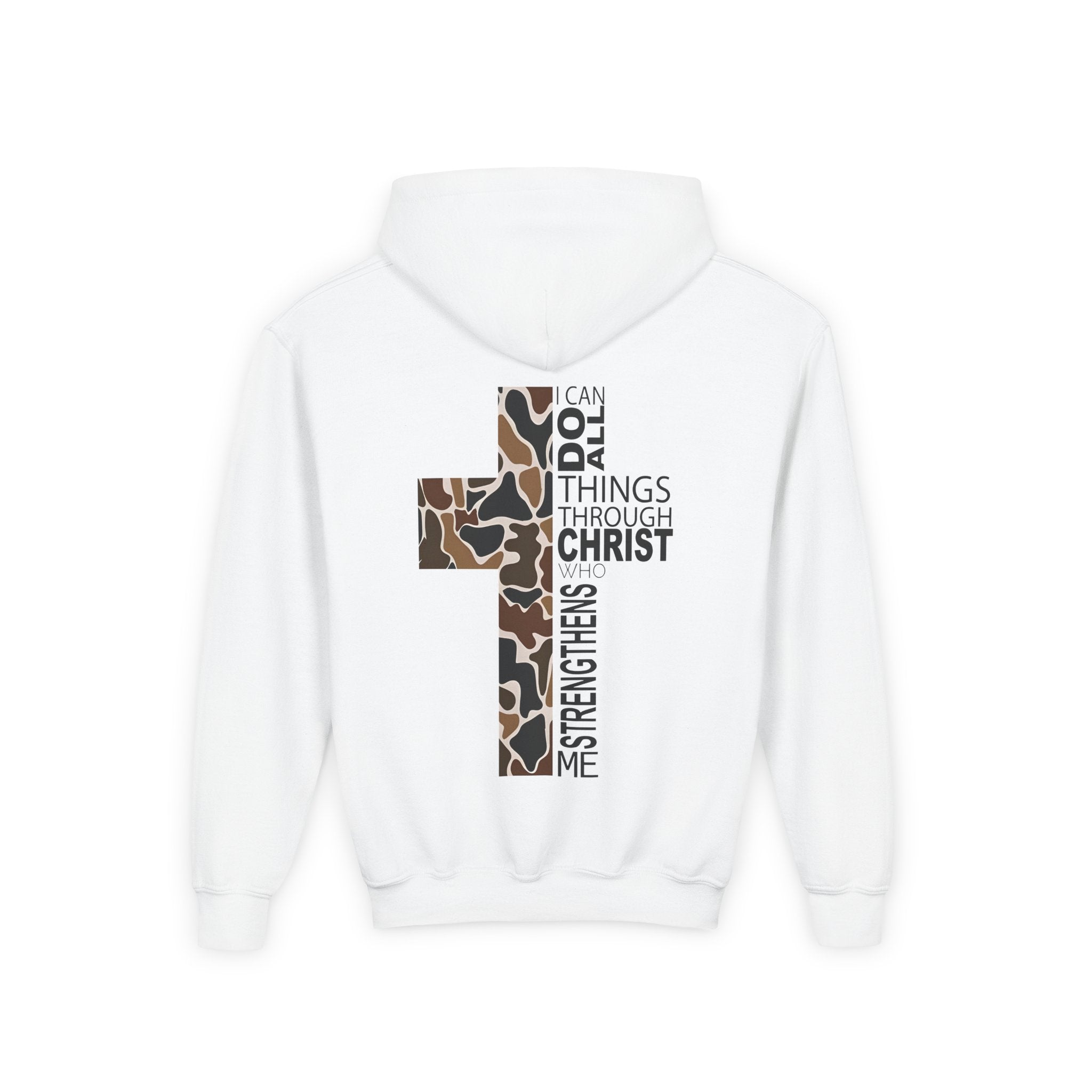 Camo Cross Hoodie (Youth)