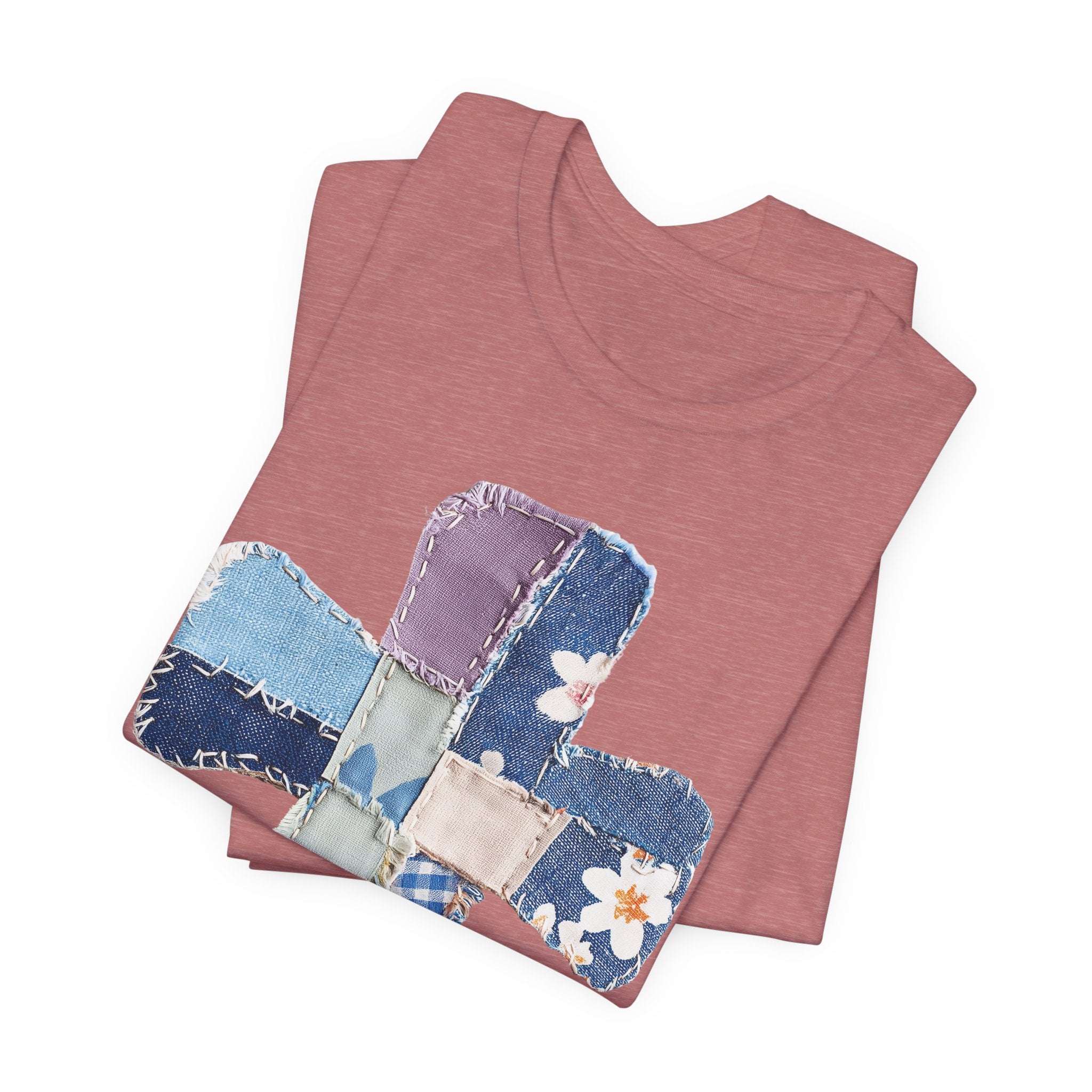 Denim Patch Tee