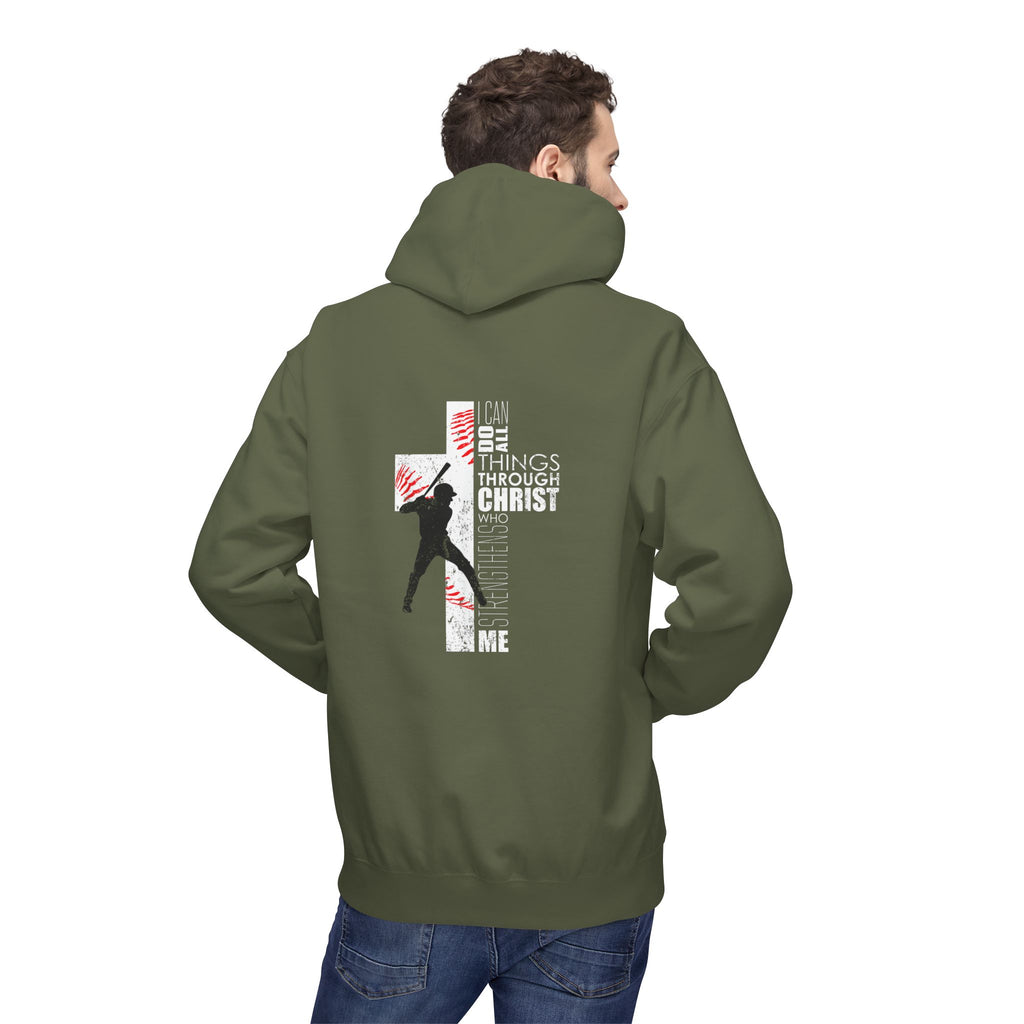 Jesus is King Baseball Hoodie