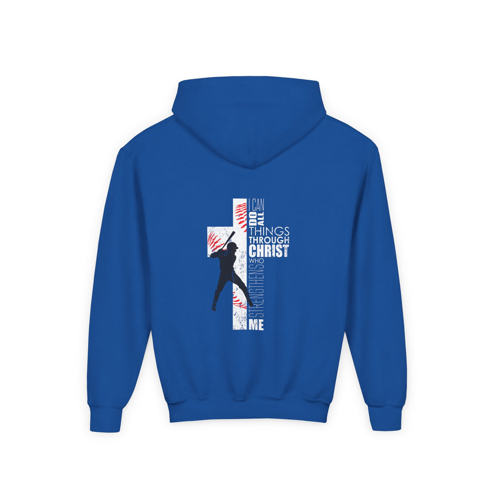 Jesus is King Baseball Hoodie (Youth)