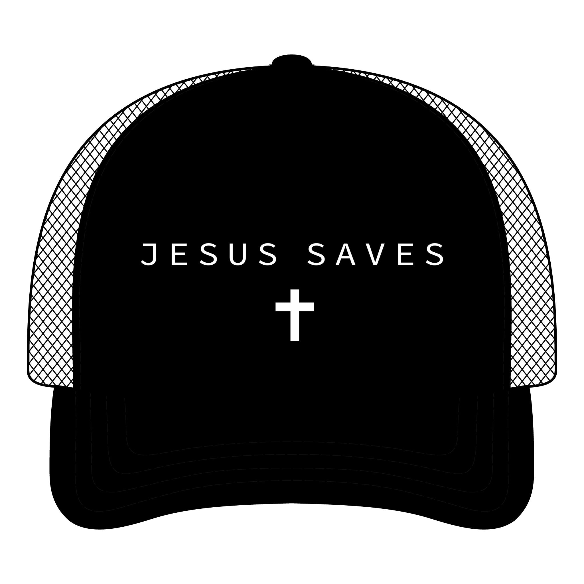 Jesus Saves Foamie Trucker Cap