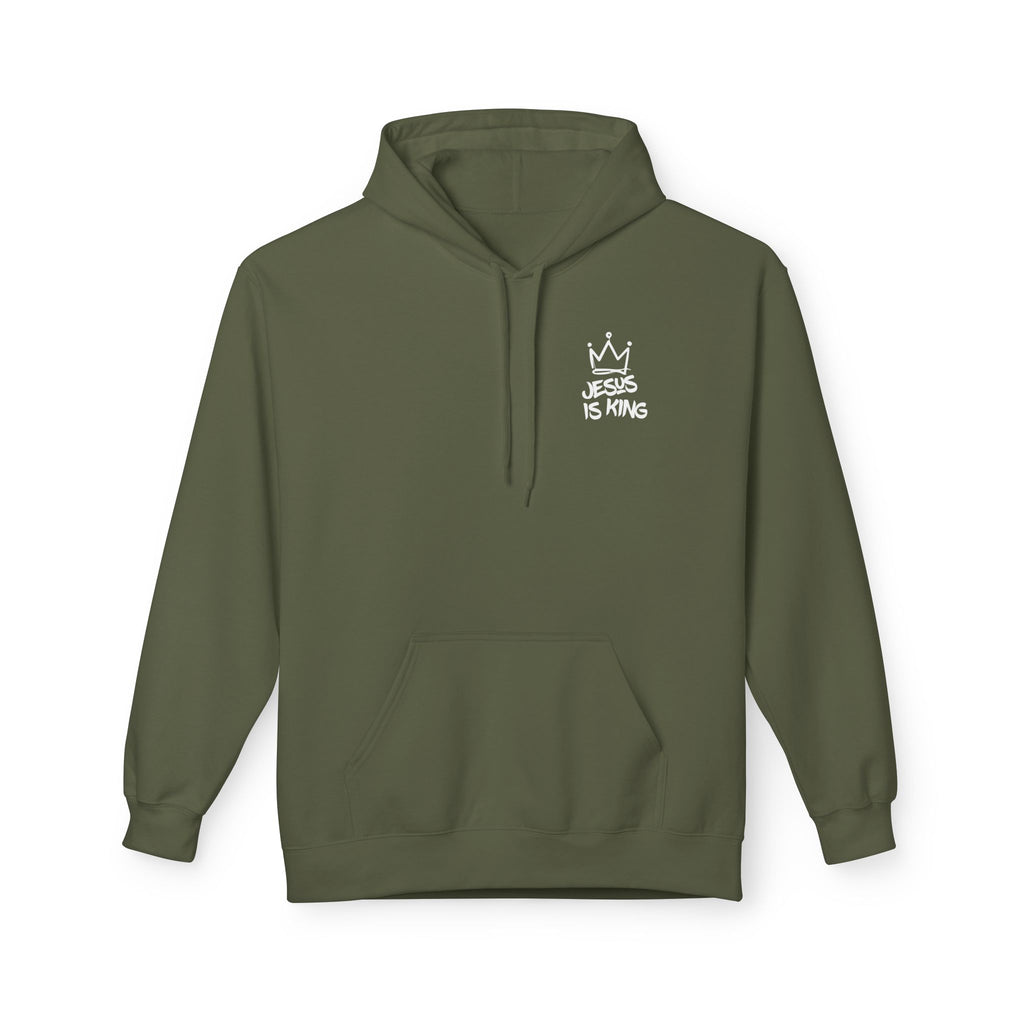 Jesus is King Baseball Hoodie