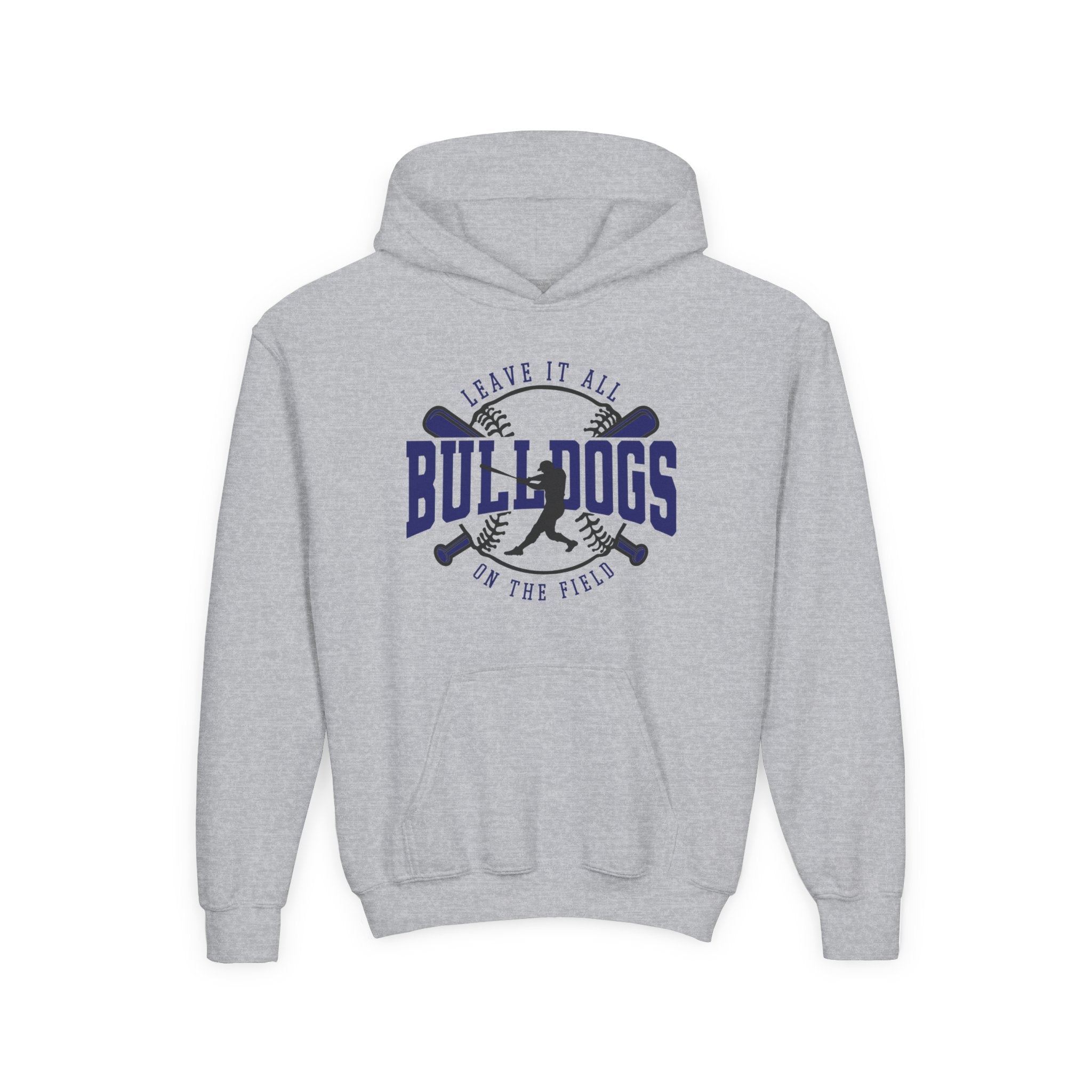Youth Bulldogs Baseball Hoodie