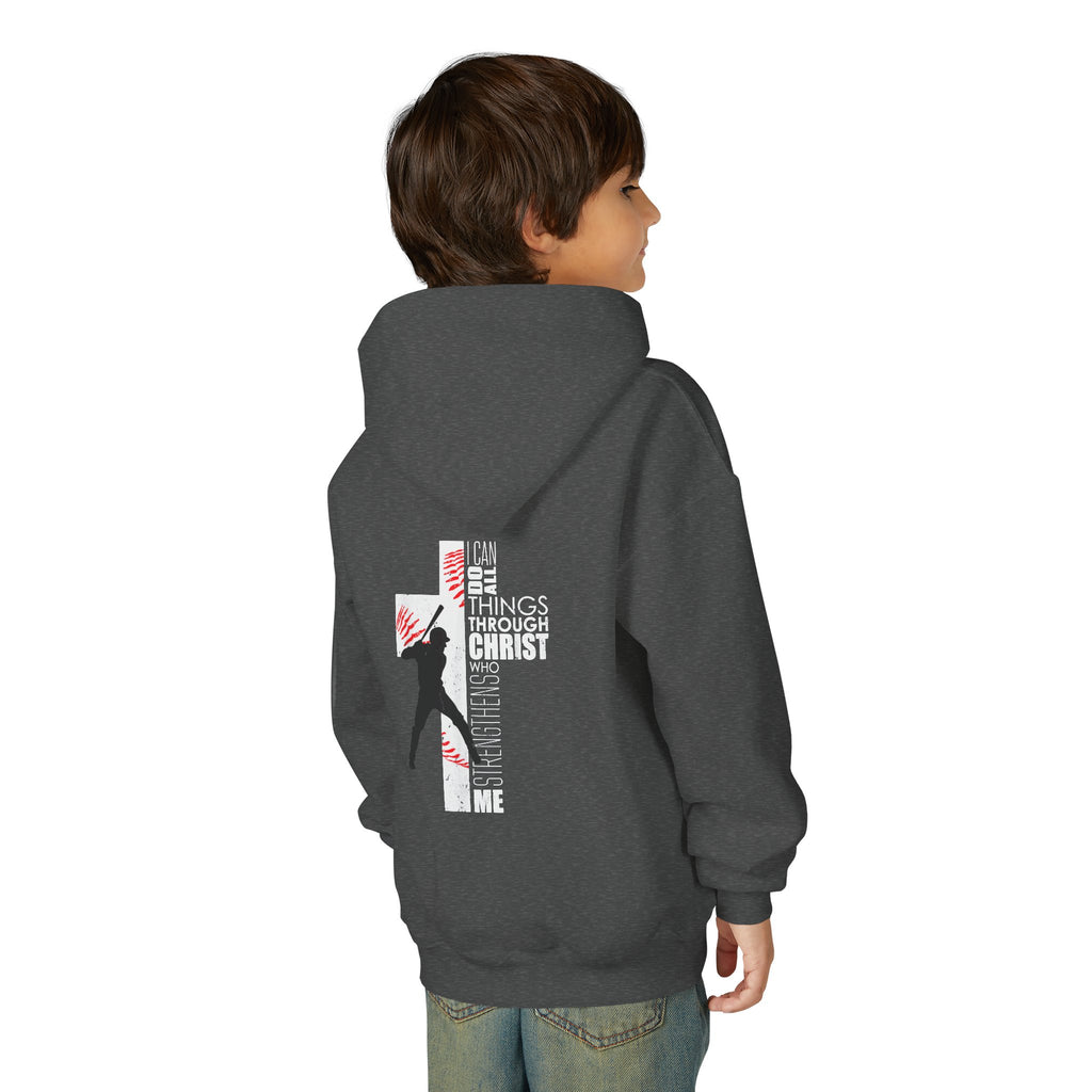Jesus is King Baseball Hoodie (Youth)