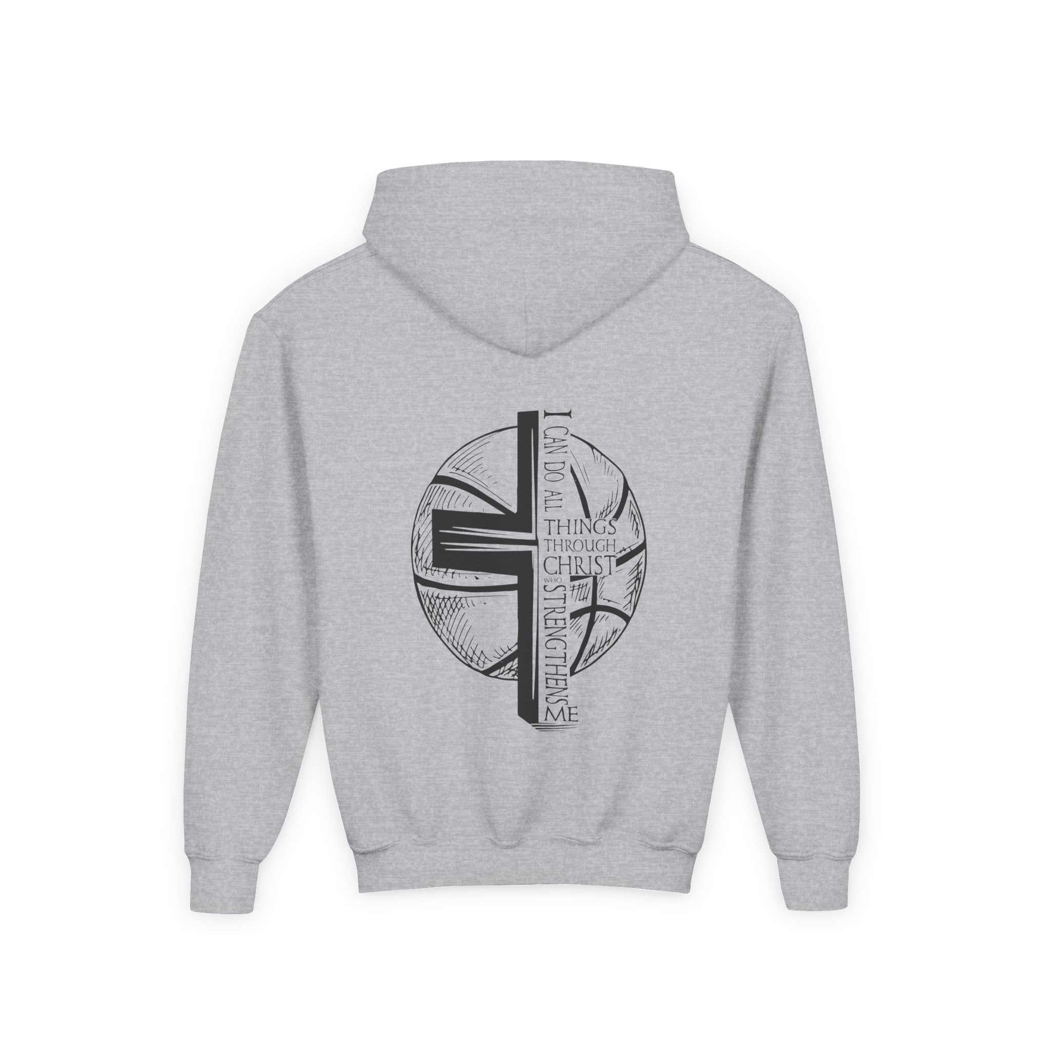 His Glory Basketball Hoodie (Youth)