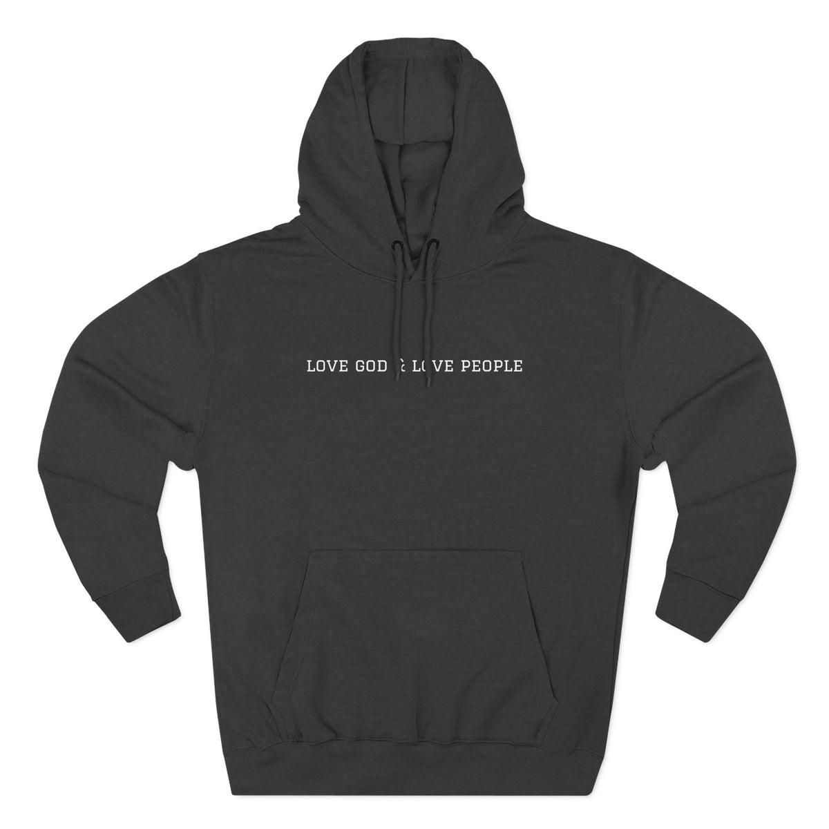 Love God & Love People Fleece Hoodie