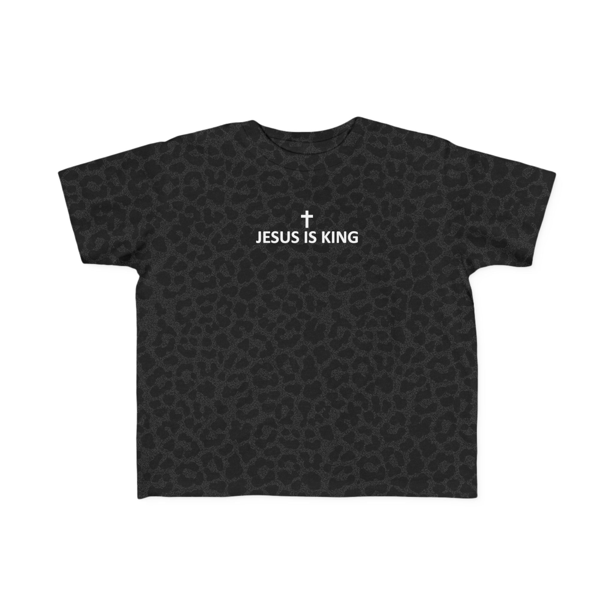 Toddler's Jesus Leopard Jersey Tee