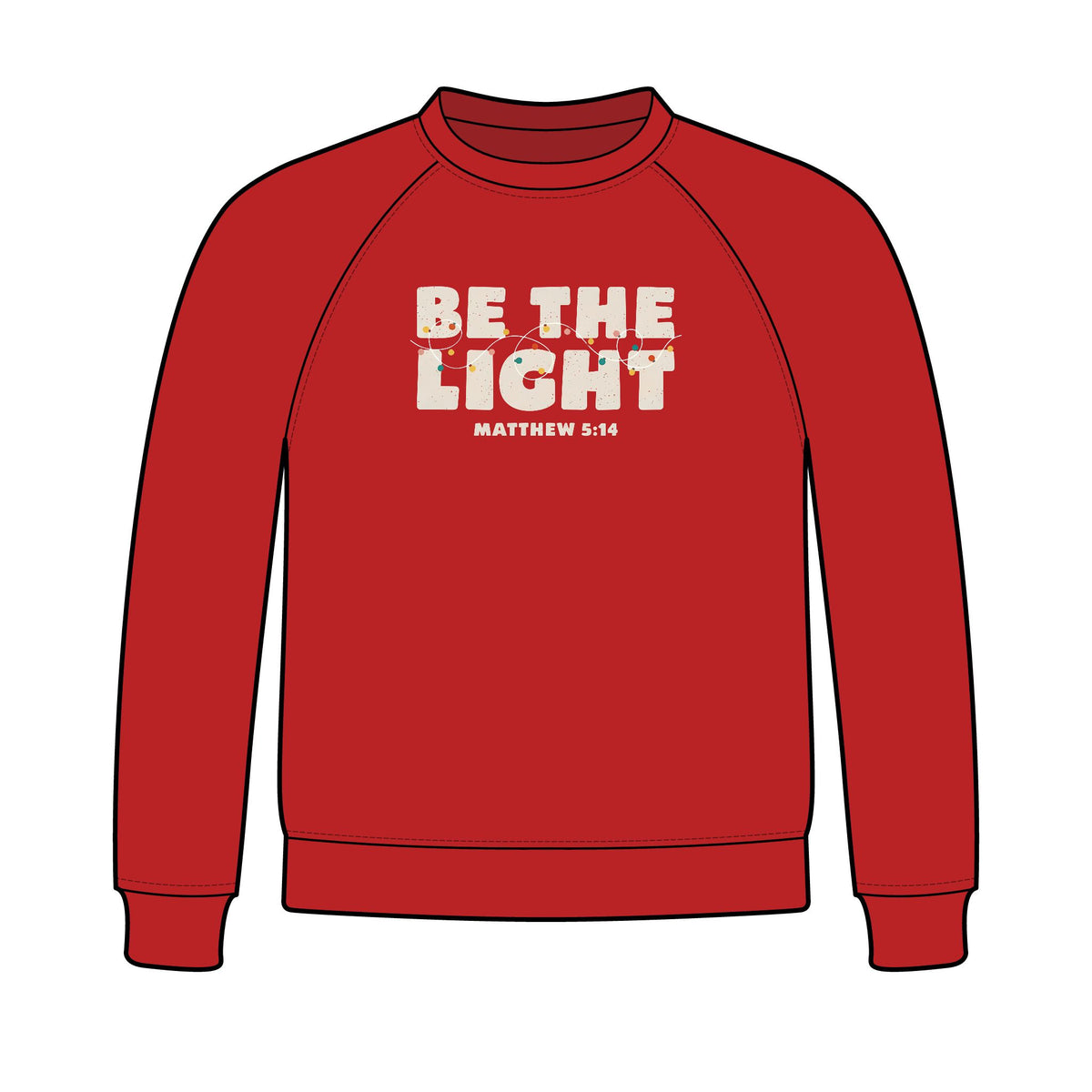 Be the Light Fleece Crewneck Sweatshirt