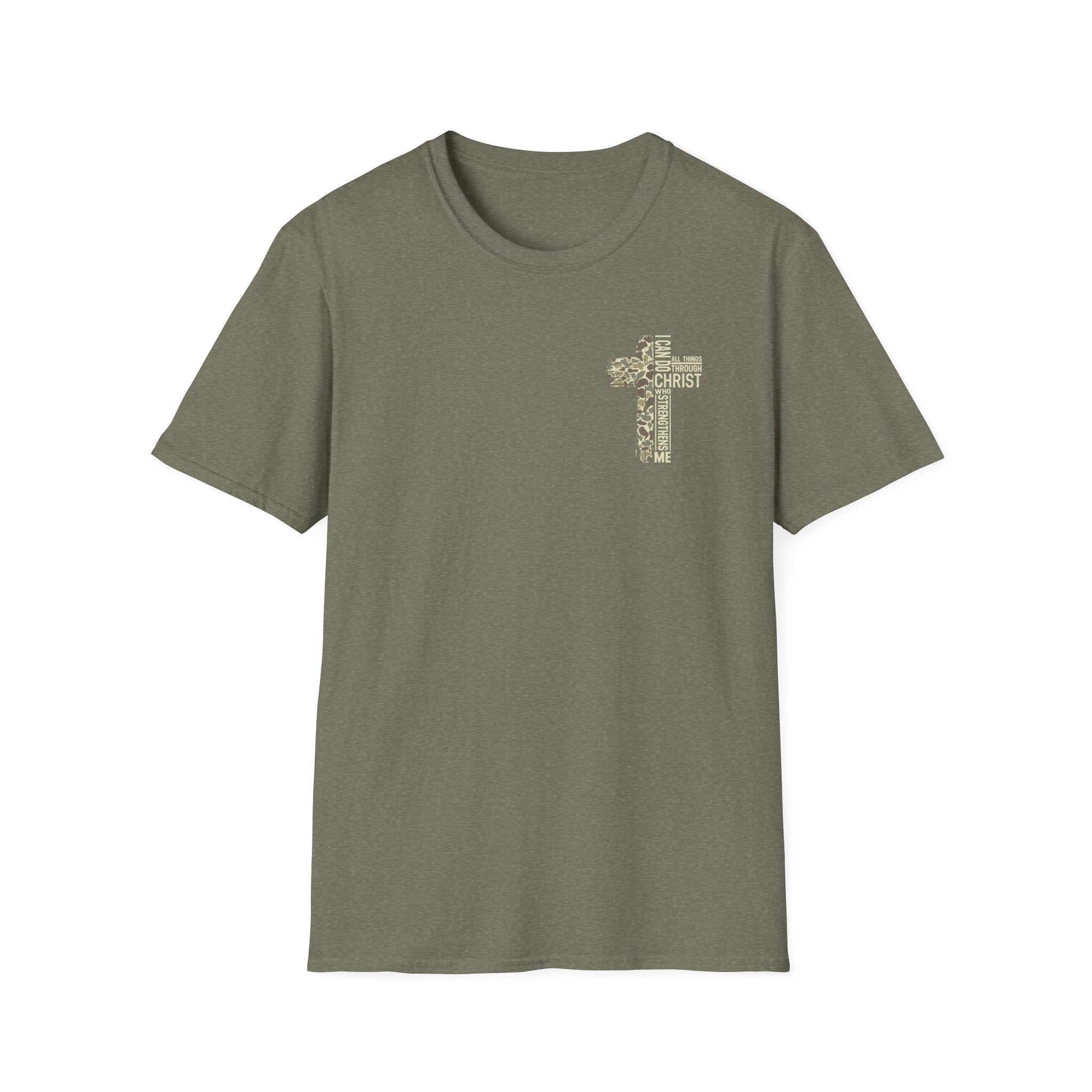 Faded Camo Cross Tee