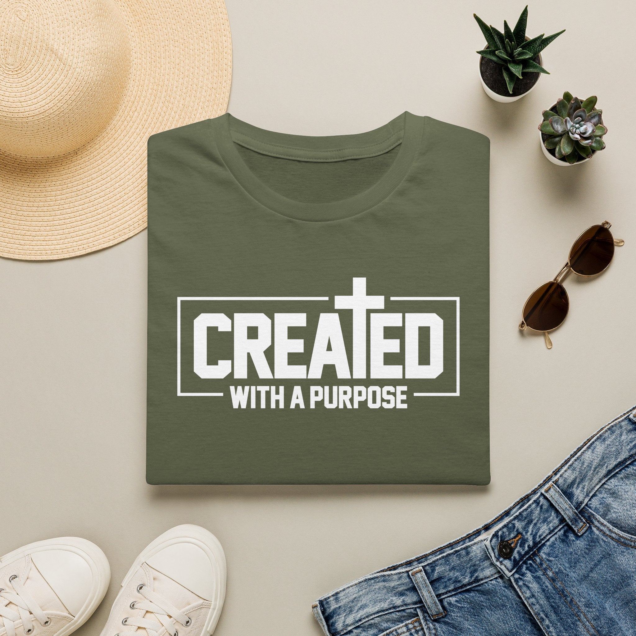 Created with Purpose Softstyle T-Shirt