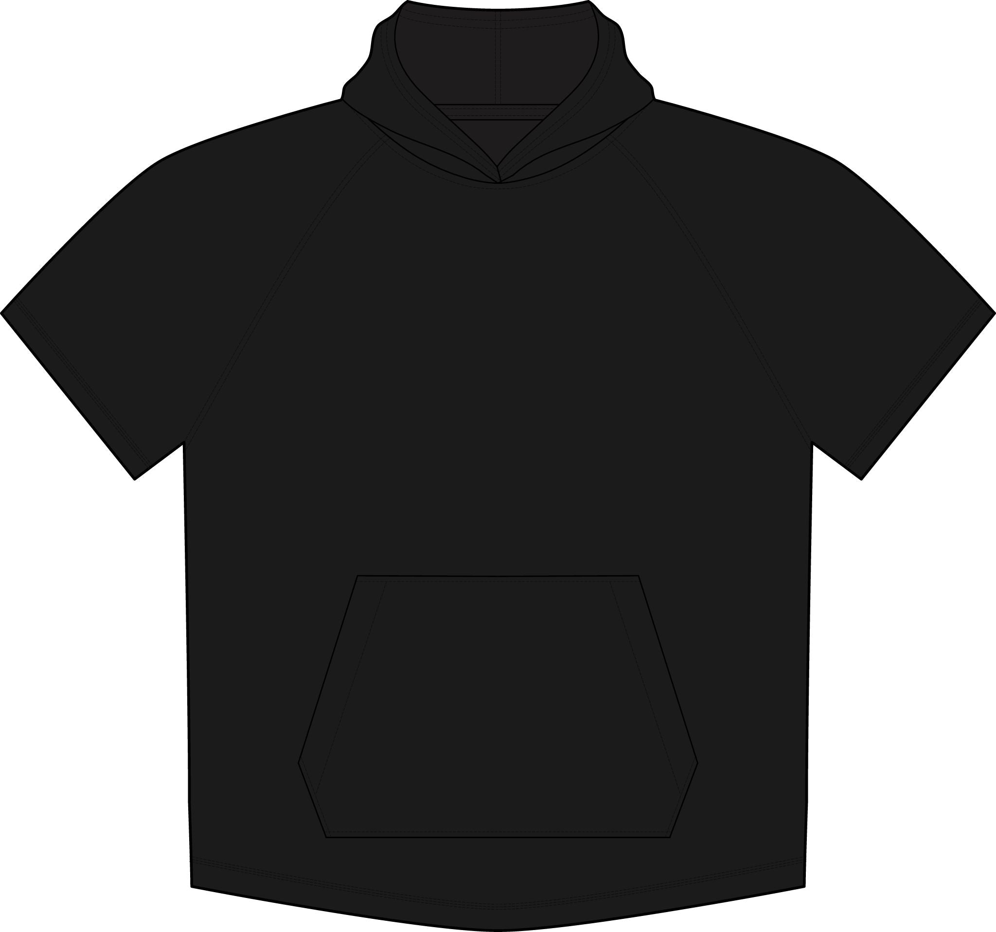 Purpose Tri-Blend Wicking Short Sleeve Hoodie