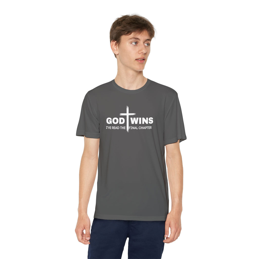 God Wins Dri fit (Youth)