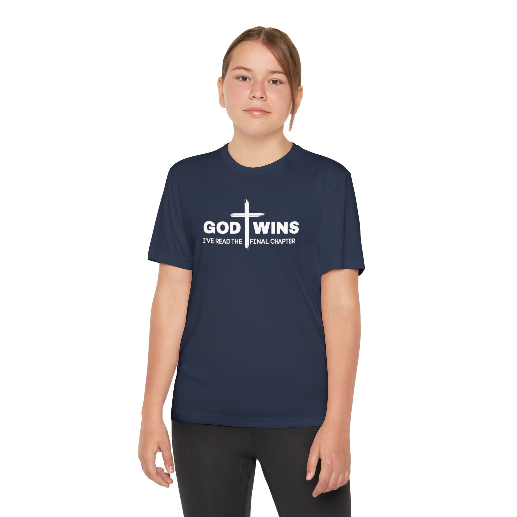 God Wins Dri fit (Youth)