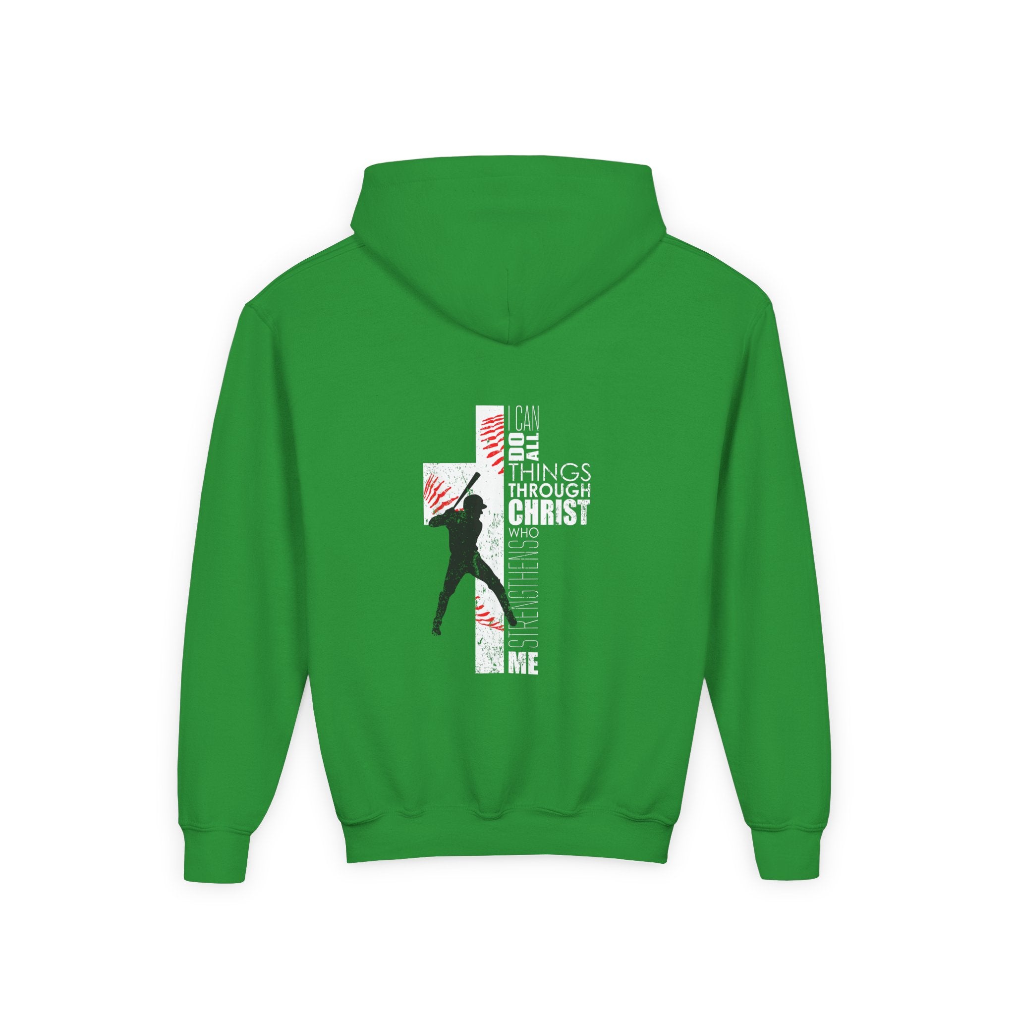 Jesus is King Baseball Hoodie (Youth)