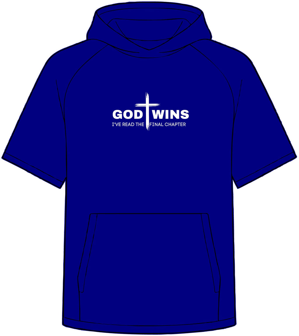 God Wins Polyester Hoodie