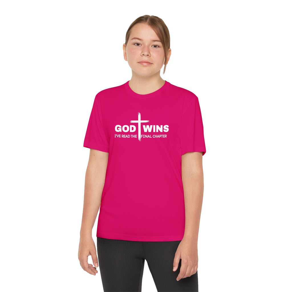God Wins Dri fit (Youth)