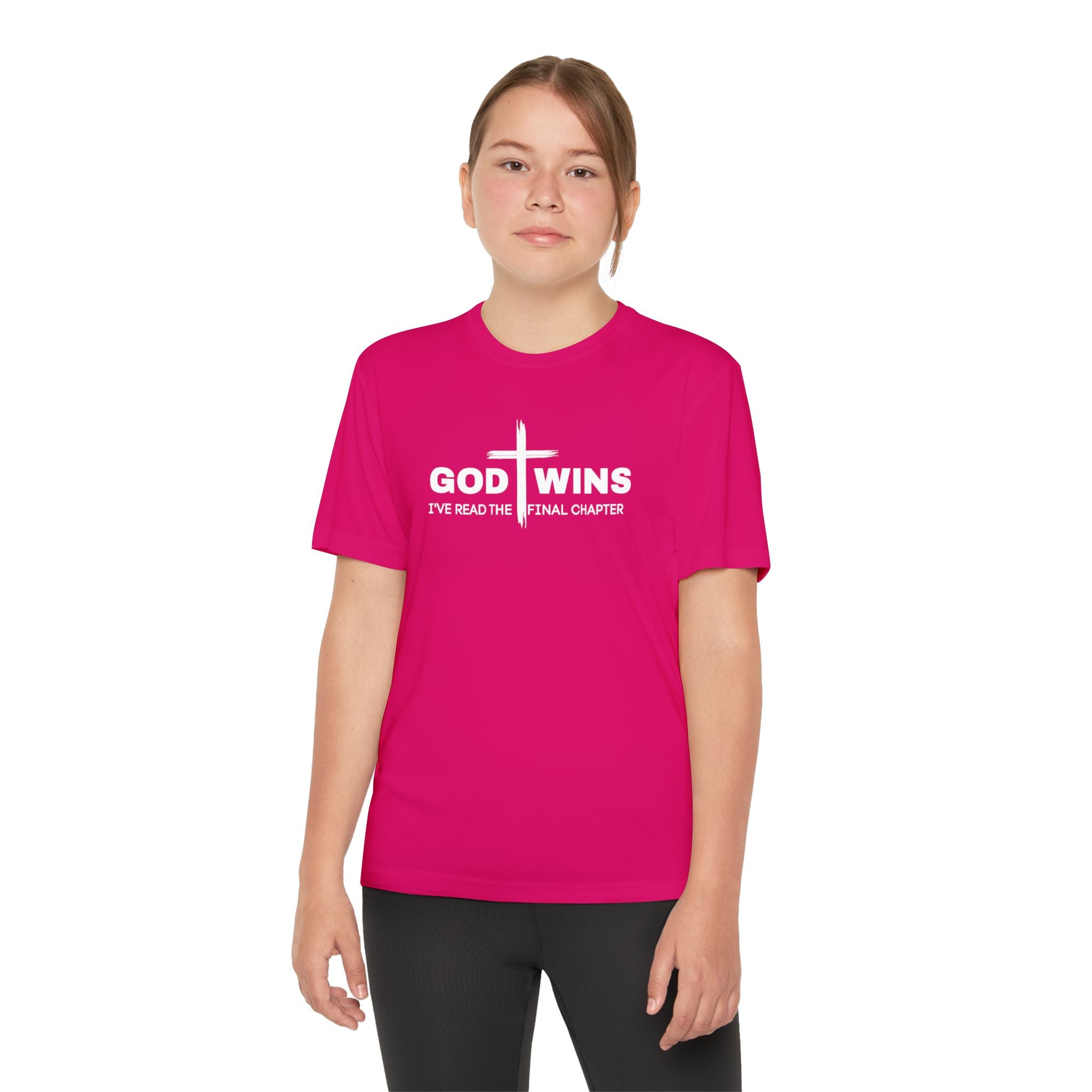God Wins Dri fit (Youth)