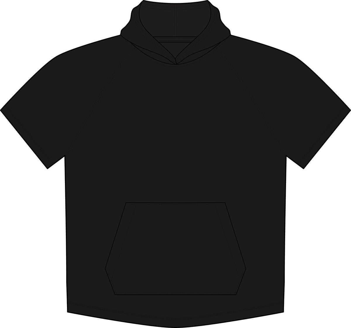 UHS Wicking Short Sleeve Hoodie
