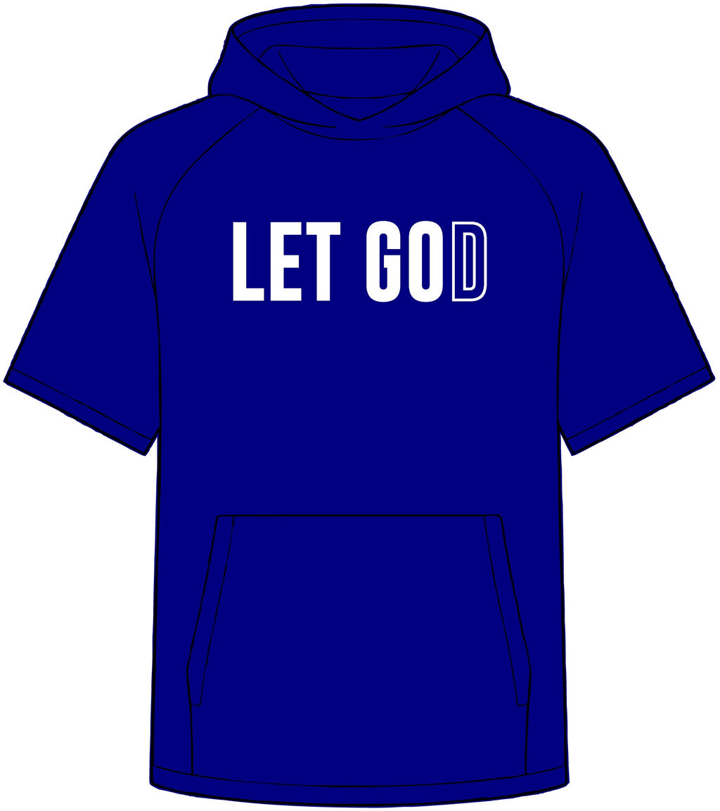 Let God Polyester Hoodie