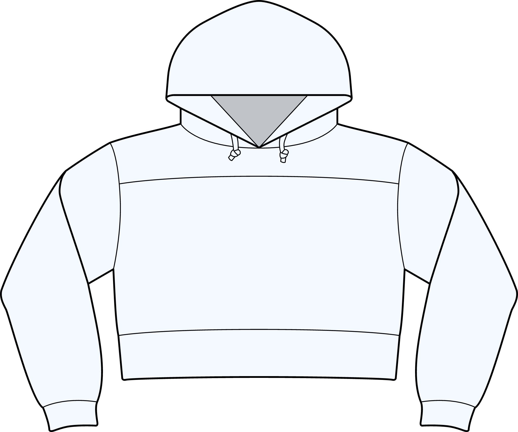Bulldogs Bleacher Cropped Fleece Hooded Sweatshirt
