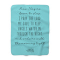 Night Time Prayer Sherpa Fleece Blanket