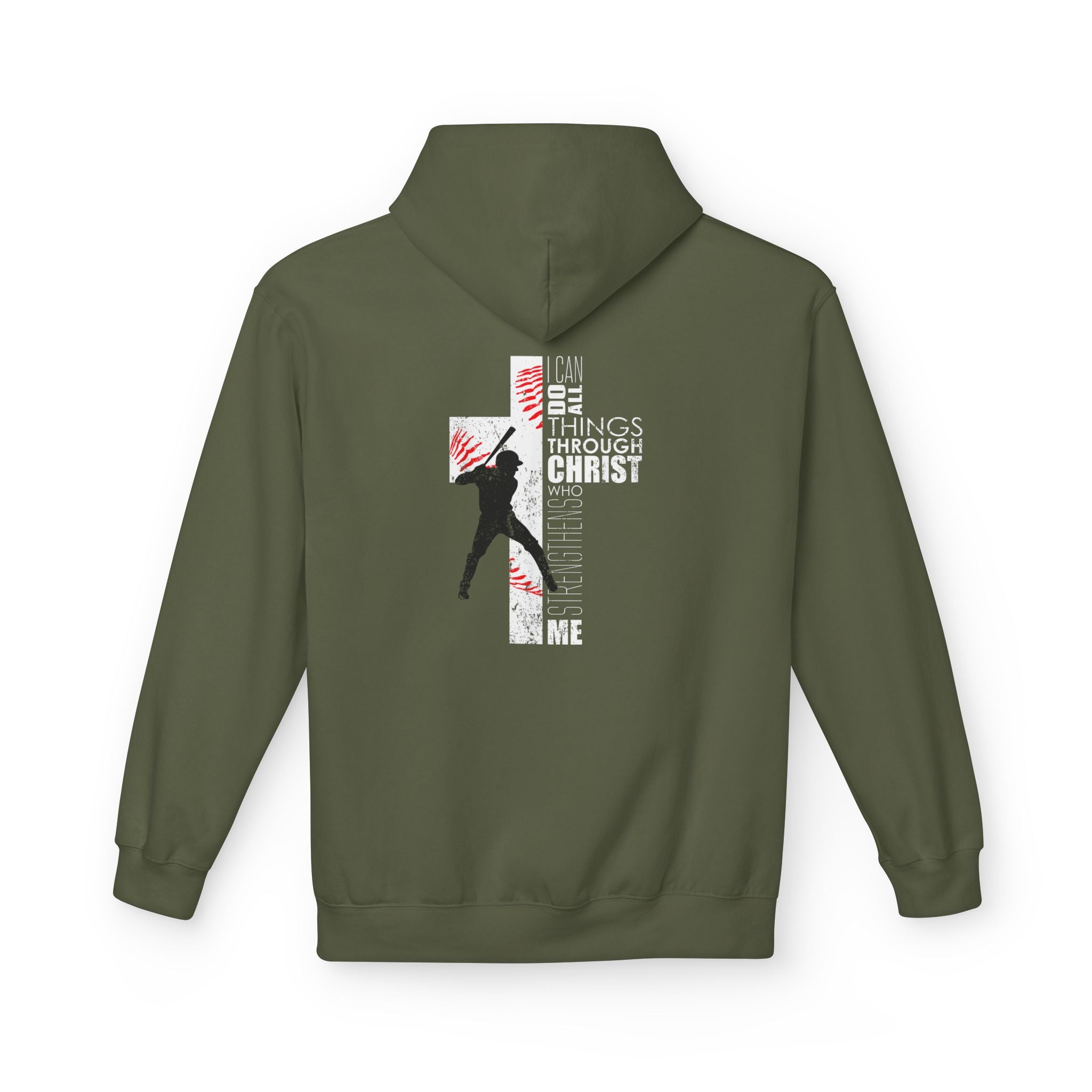 Jesus is King Baseball Hoodie
