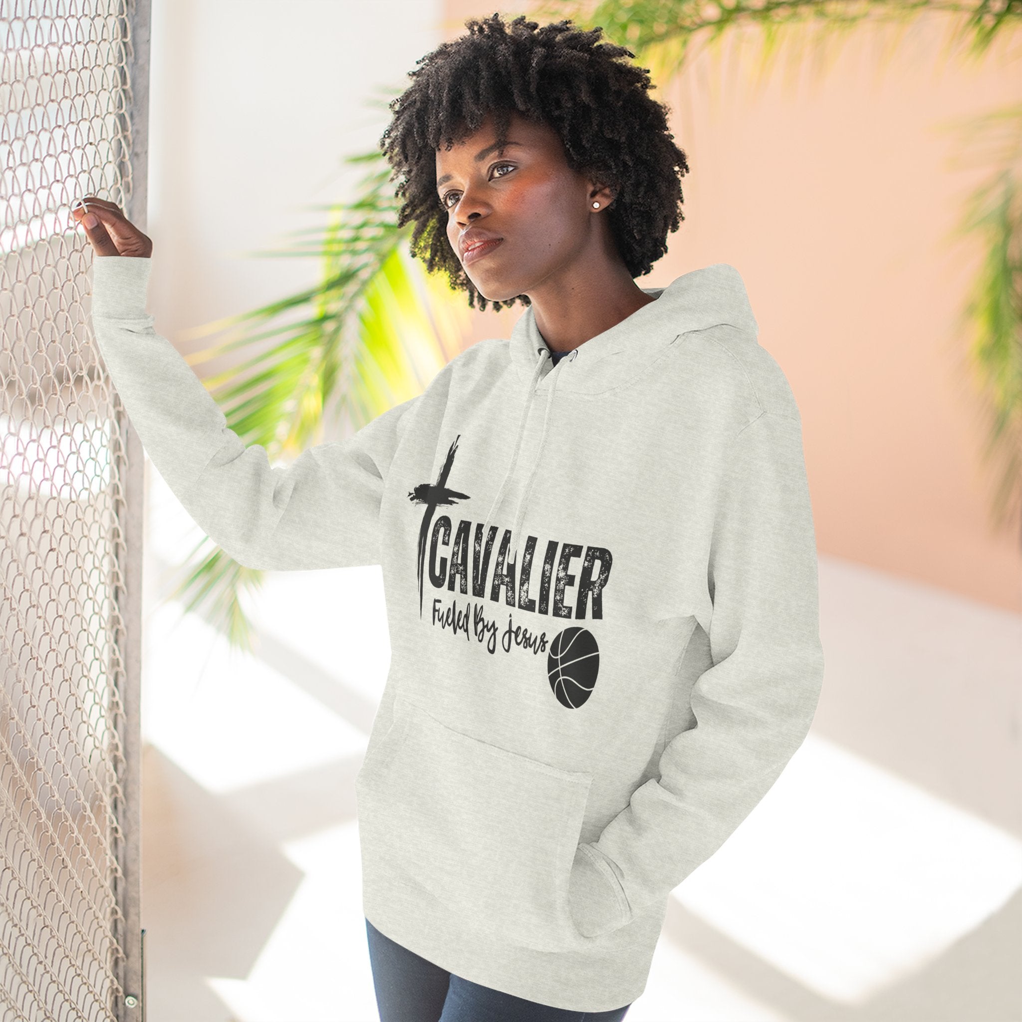 Cavalier Basketball Hoodie Adult