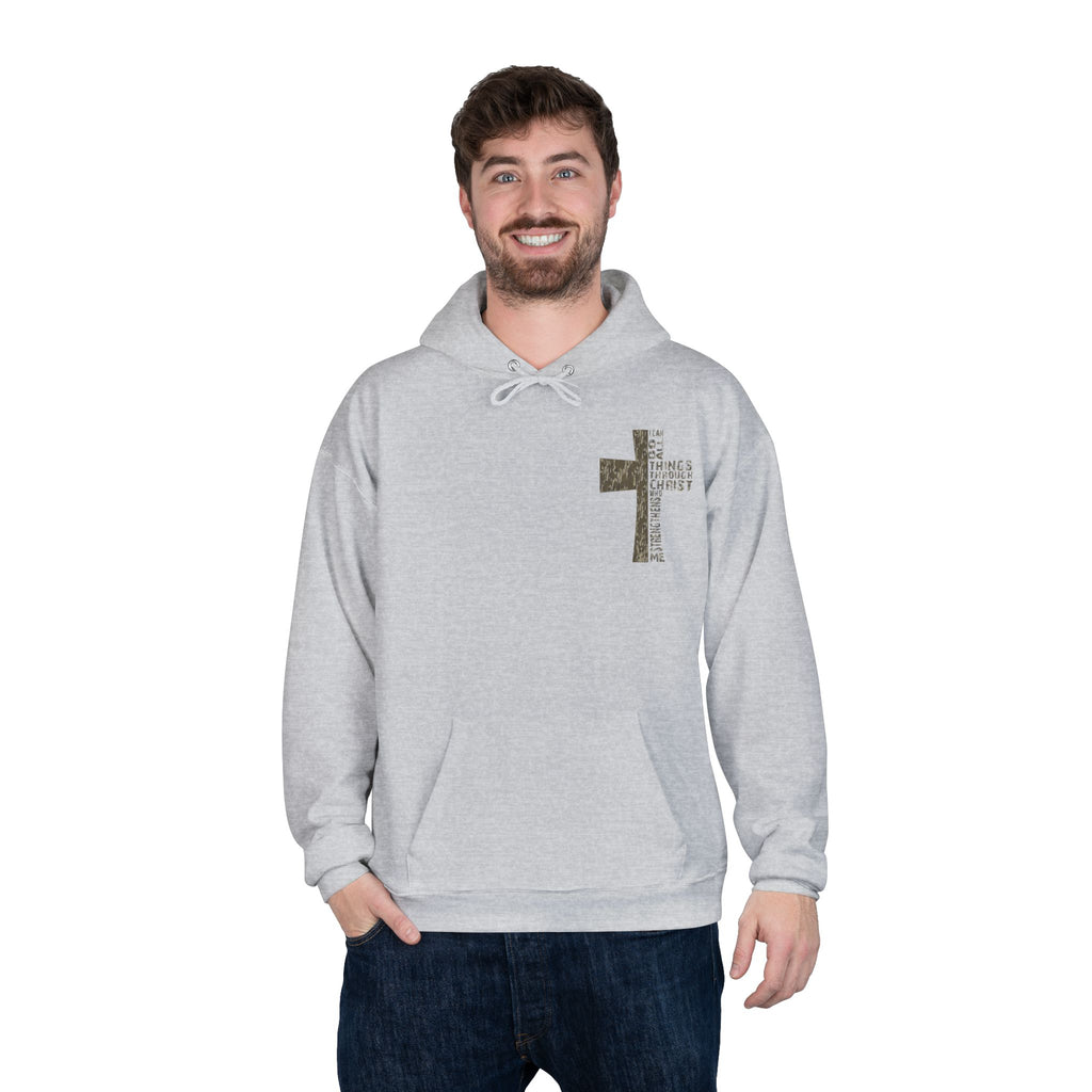 All Things Through Christ Camo Hoodie