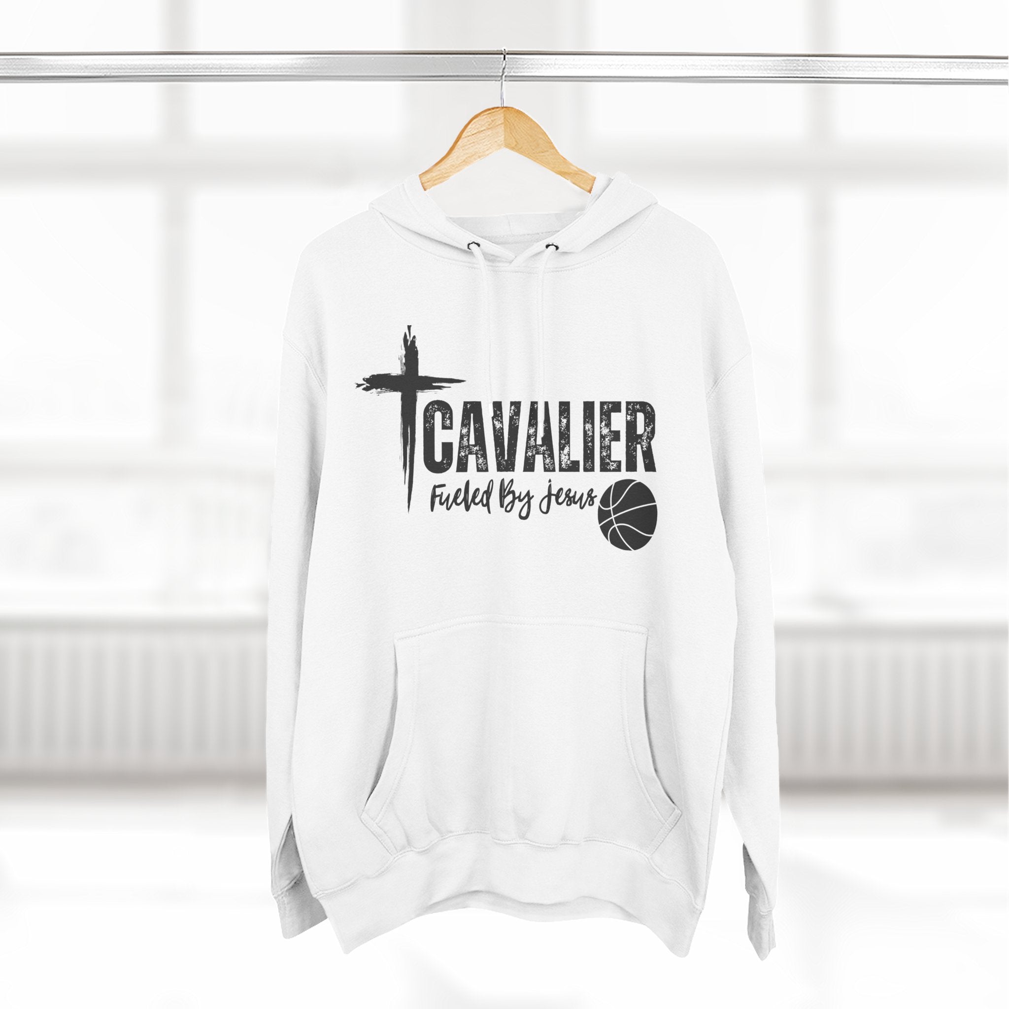 Cavalier Basketball Hoodie Adult