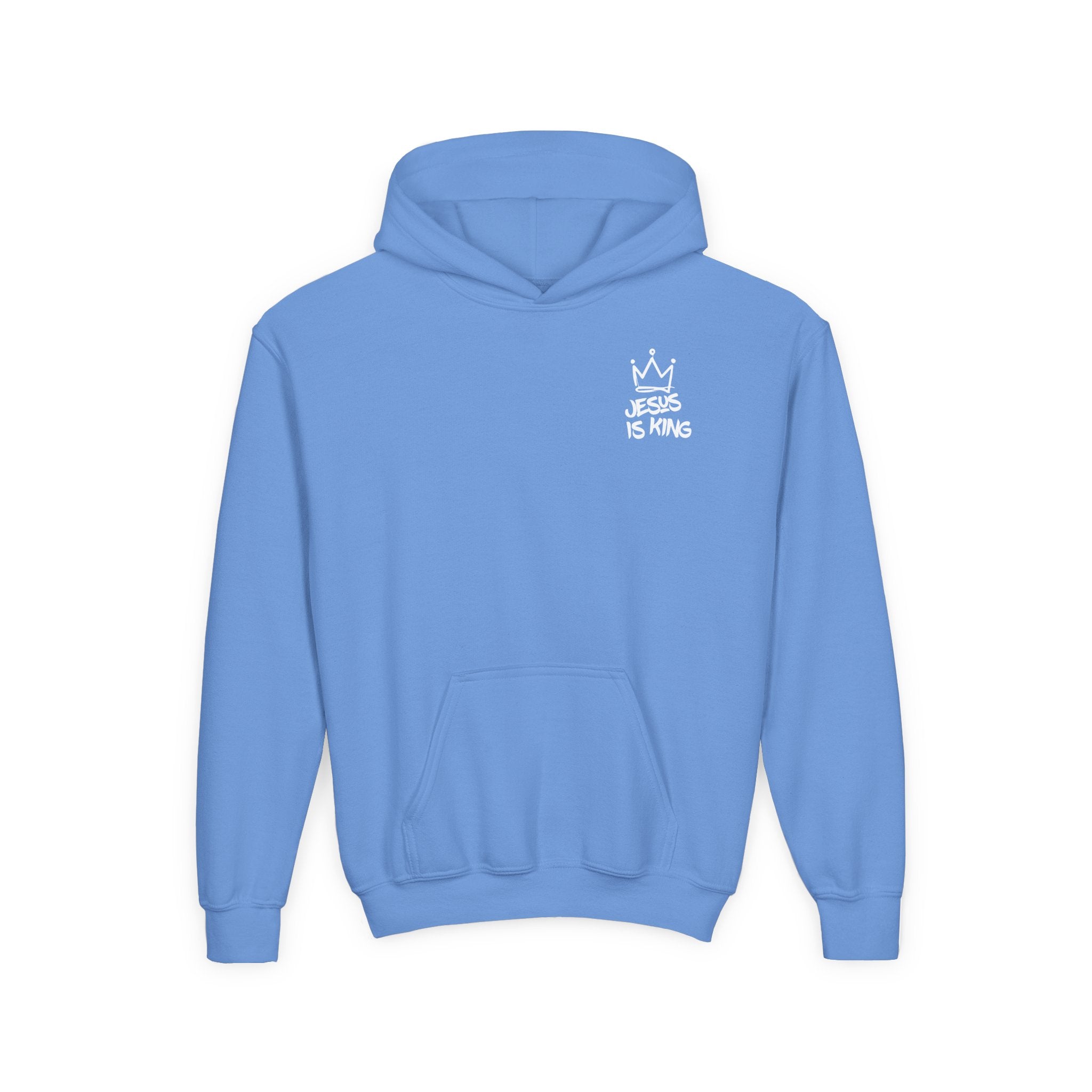 Jesus is King Baseball Hoodie (Youth)