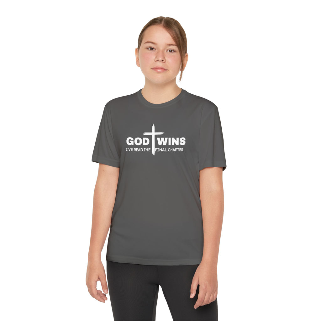 God Wins Dri fit (Youth)