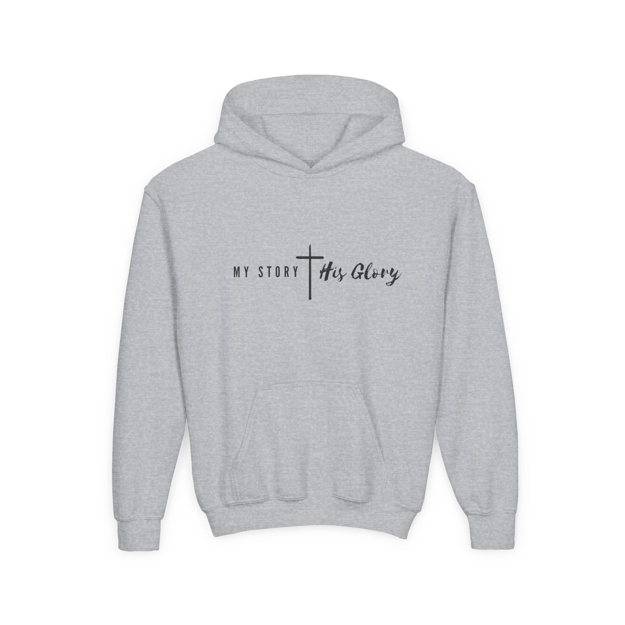 His Glory Basketball Hoodie (Youth)
