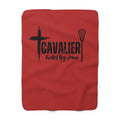 Cavalier Lacrosse Fleece Blanket