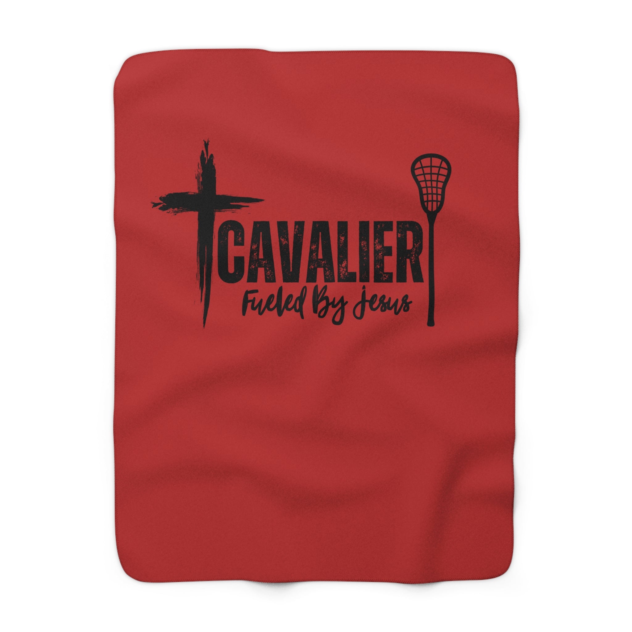 Cavalier Lacrosse Fleece Blanket