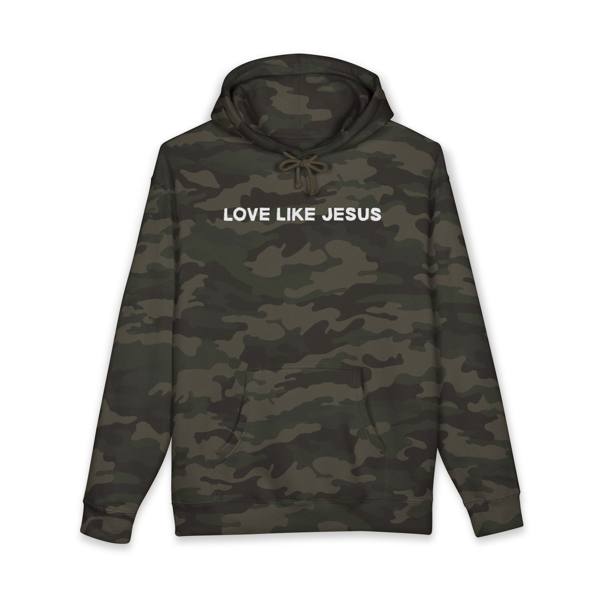 Love Like Jesus Camo Hoodie