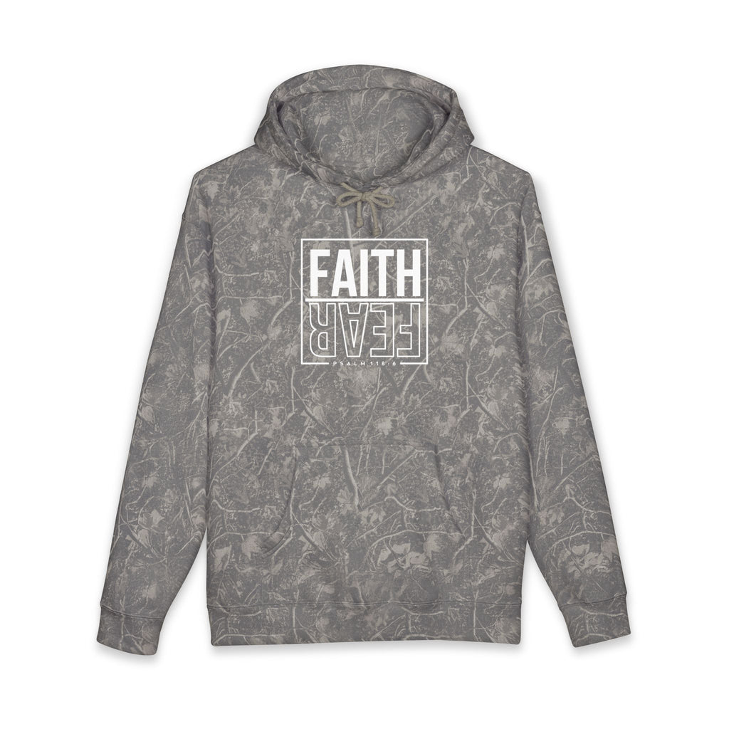 Faith/Fear Camo Hoodie