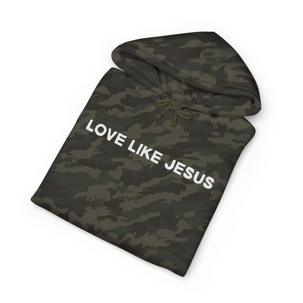Love Like Jesus Camo Hoodie