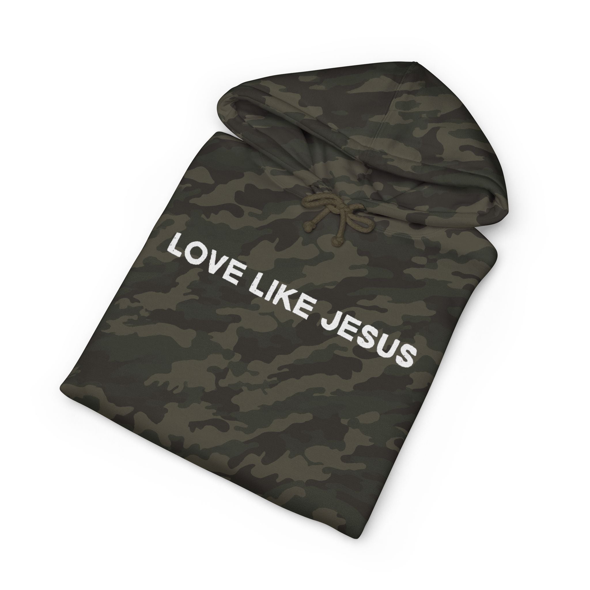 Love Like Jesus Camo Hoodie