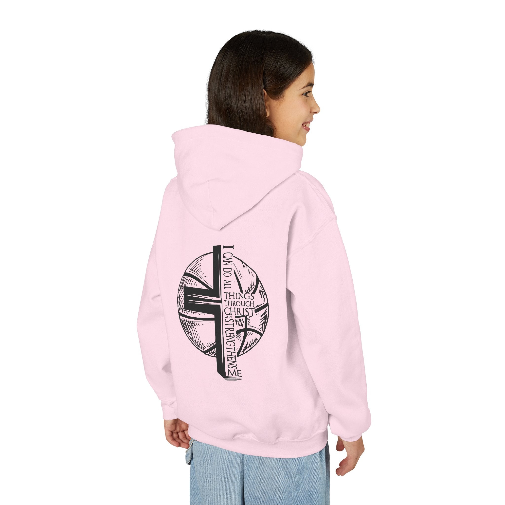 His Glory Basketball Hoodie (Youth)