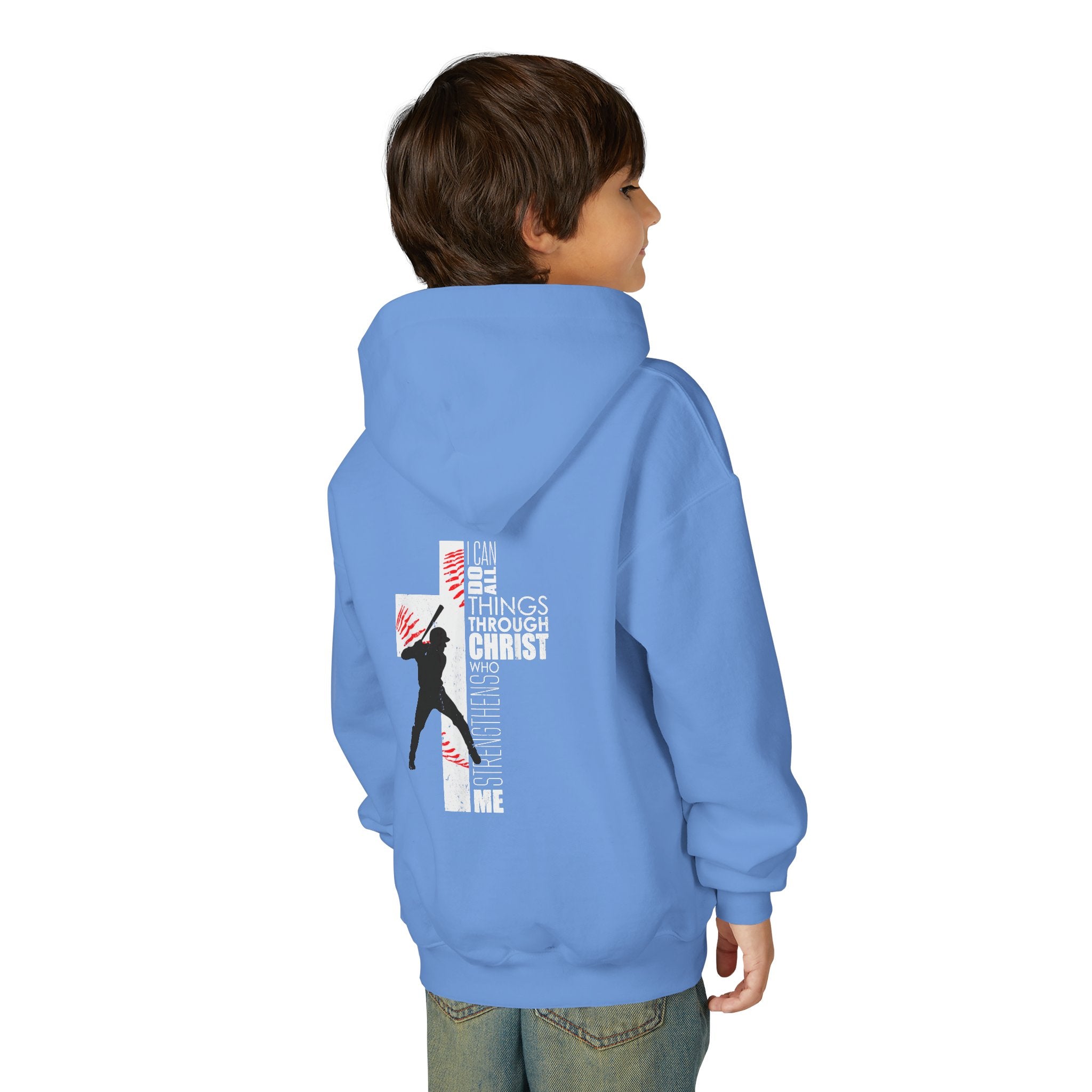 Jesus is King Baseball Hoodie (Youth)