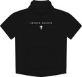 Jesus Saves Wicking Short Sleeve Hoodie