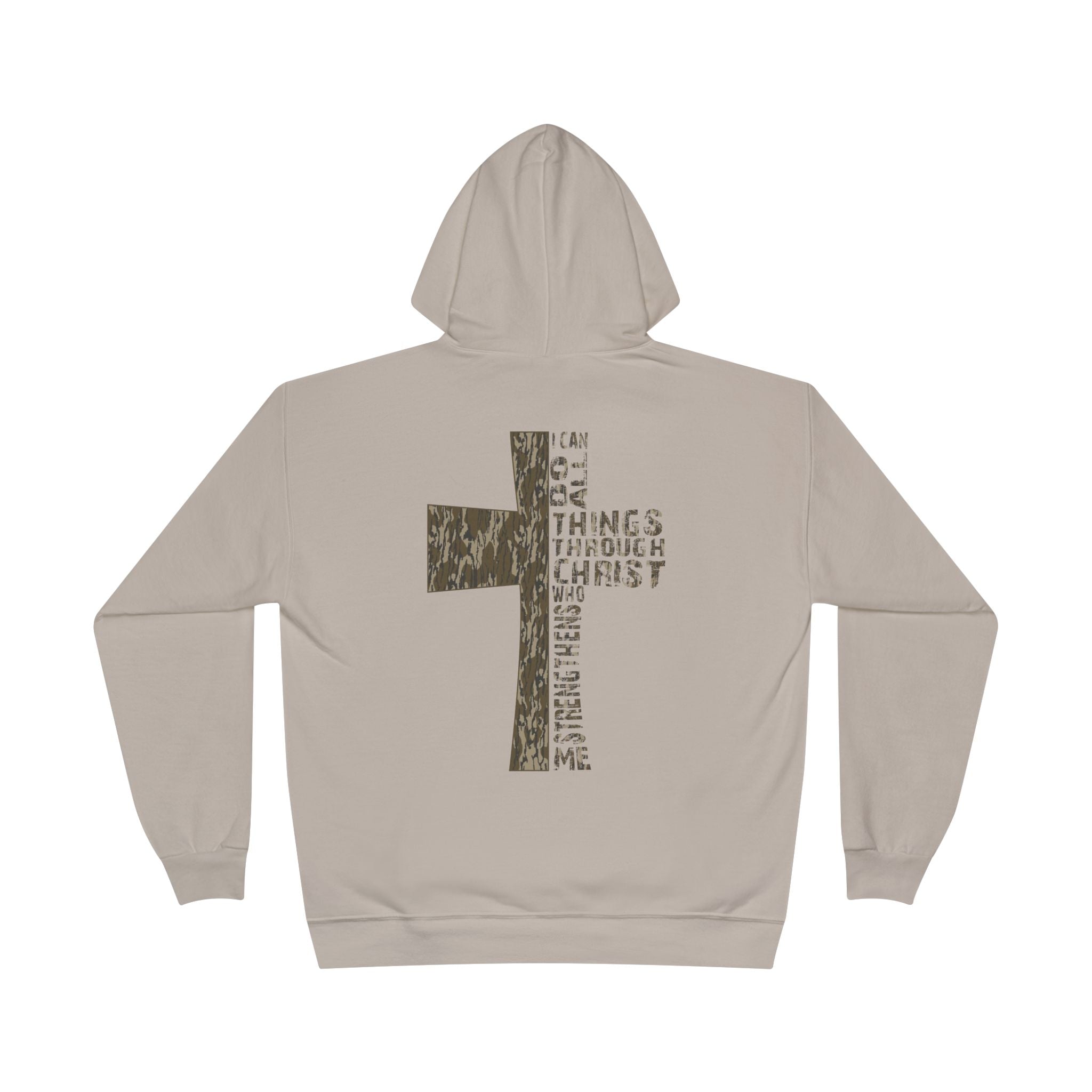All Things Through Christ Camo Hoodie