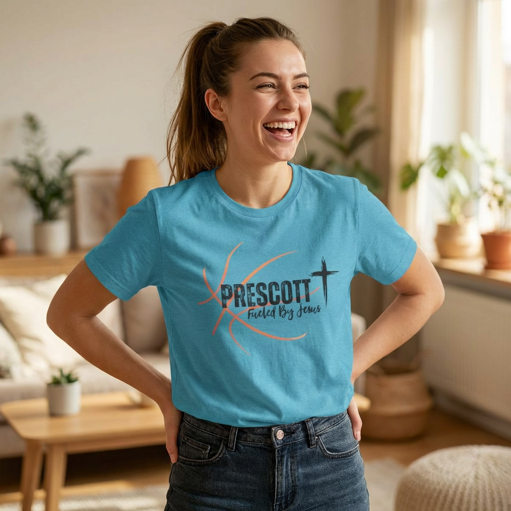 Prescott Basketball Tee