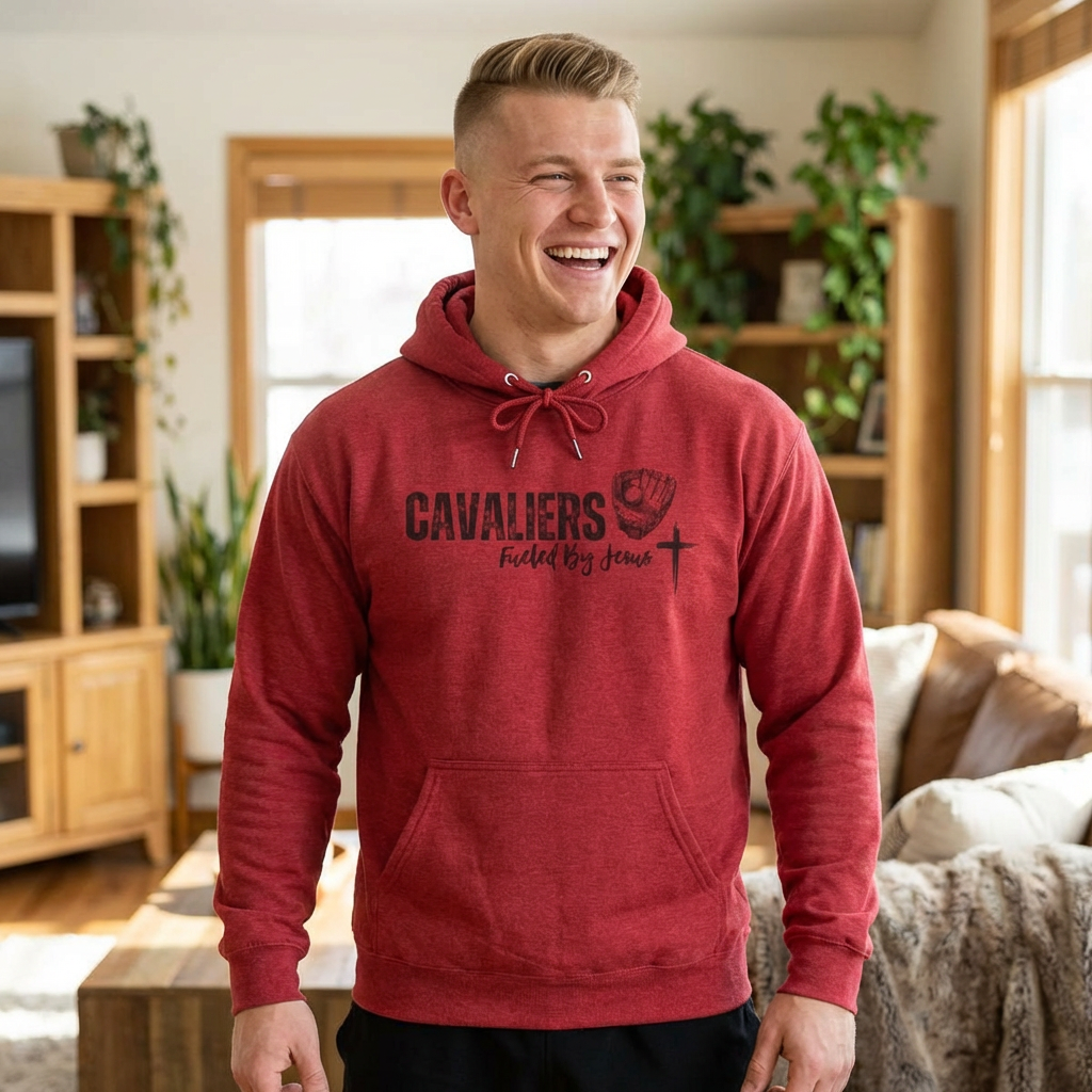 Cavalier Baseball Hoodie