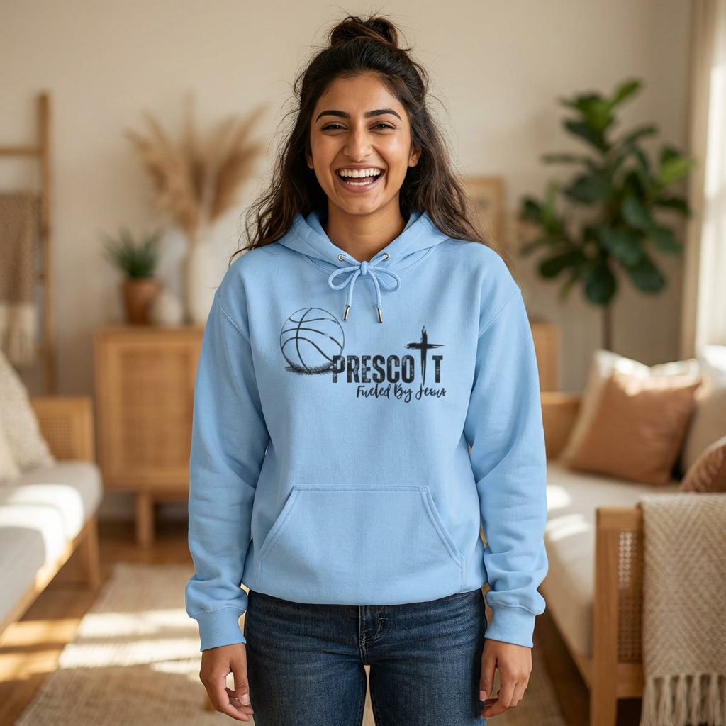Prescott Basketball Hoodie