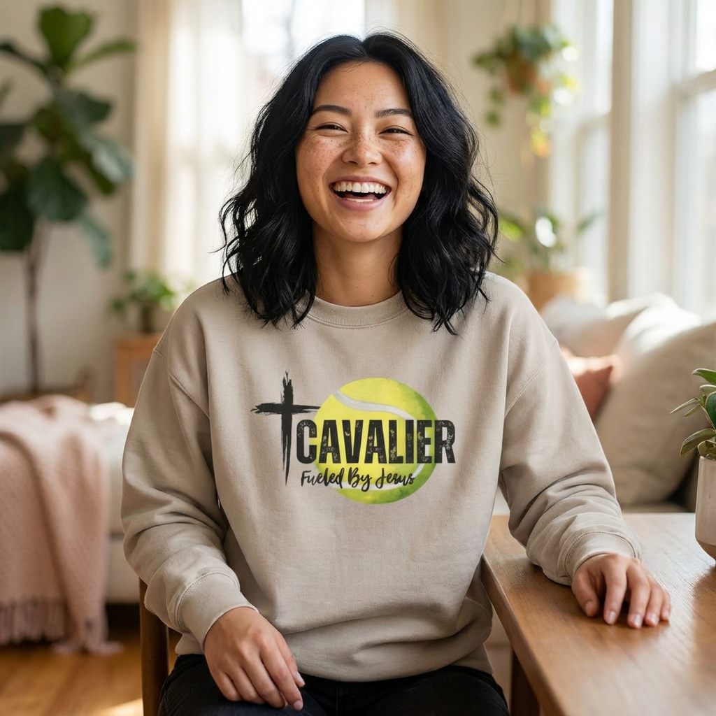 Cavalier Tennis (Green) Crewneck