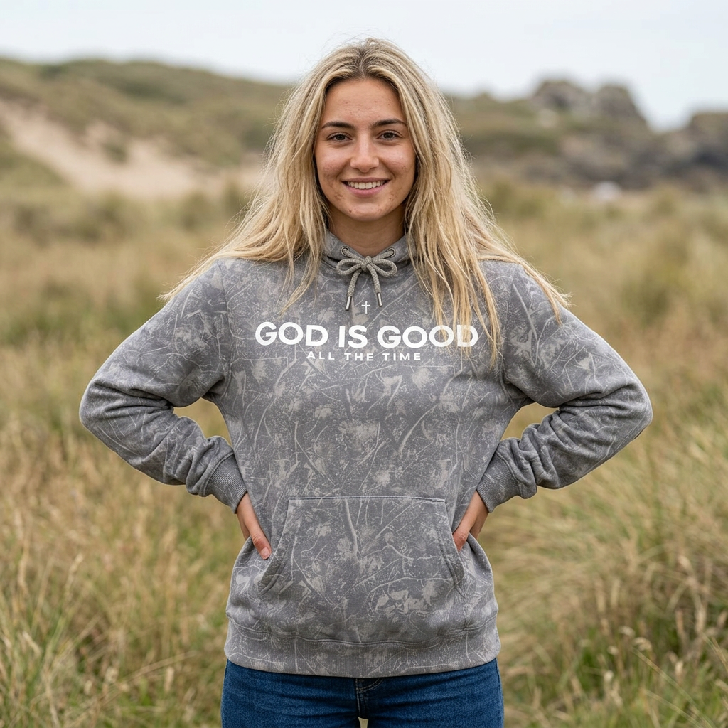 God is Good Camo Hoodie