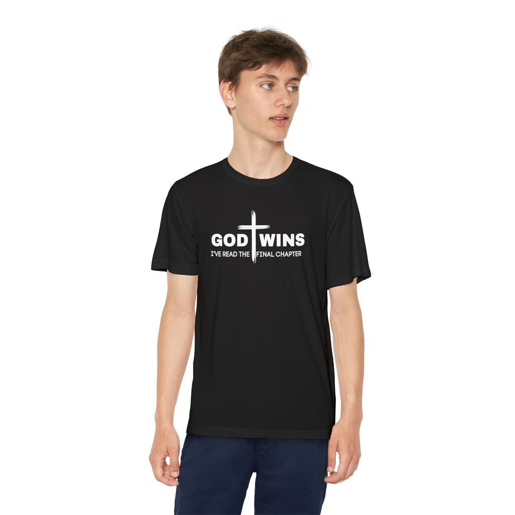 God Wins Dri fit (Youth)