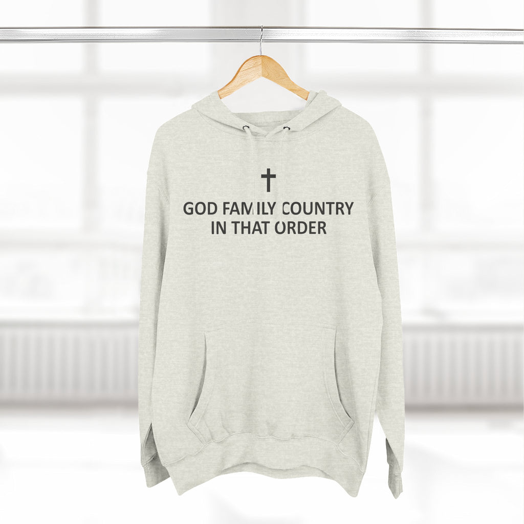 God Family Country Hoodie