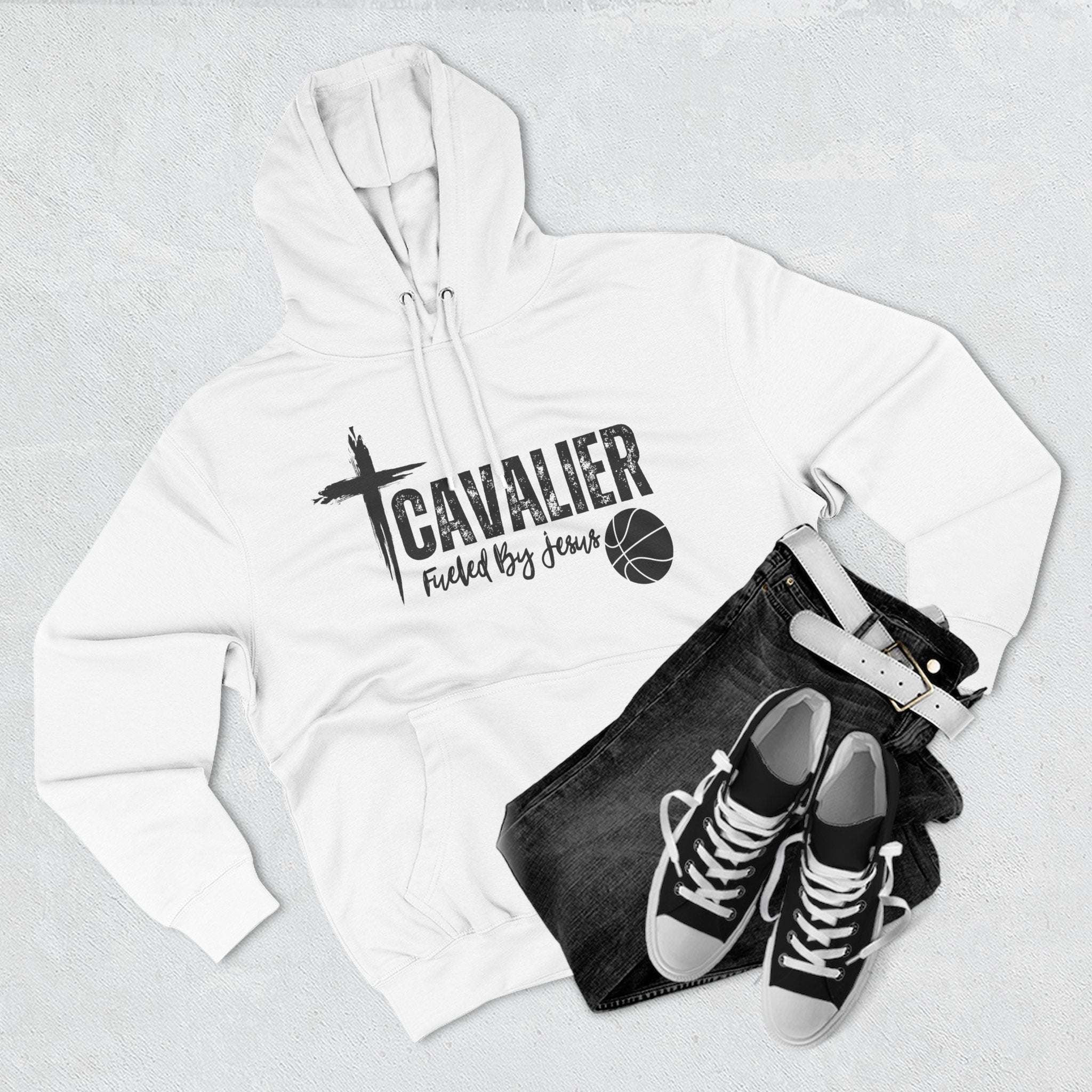 Cavalier Basketball Hoodie Adult